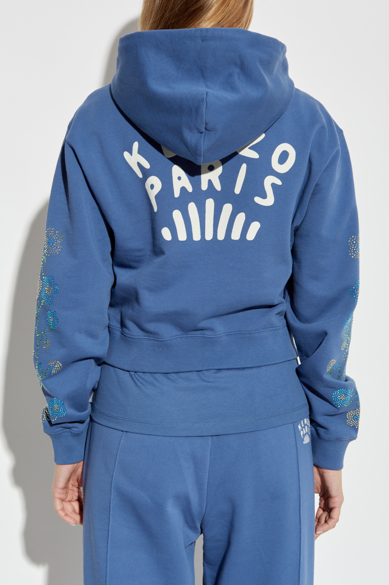 Kenzo Hoodie with shimmering appliqués | Women's Clothing Kenzo Hoodie with shimmering appliqués | Women's Clothing